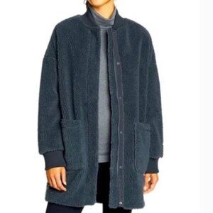 Eddie Bauer Lynden Fleece Parka in Storm, Size XL